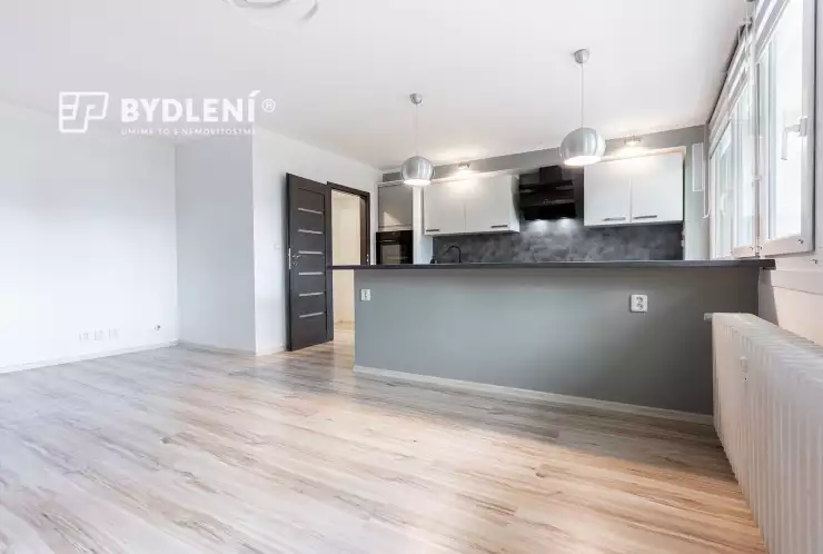 obývací pokoj a kuchyňský kout