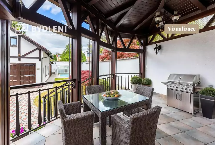 vizualizace - terasa